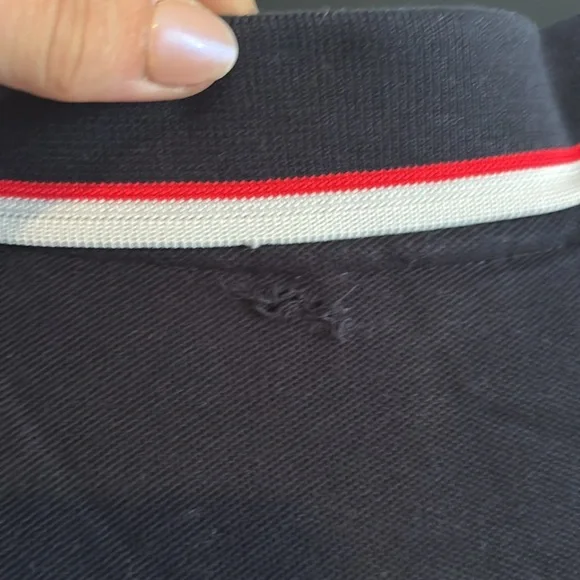 🌺Psycho Bunny Black and Red Polo Shirt Classic Design - Picture 7 of 7